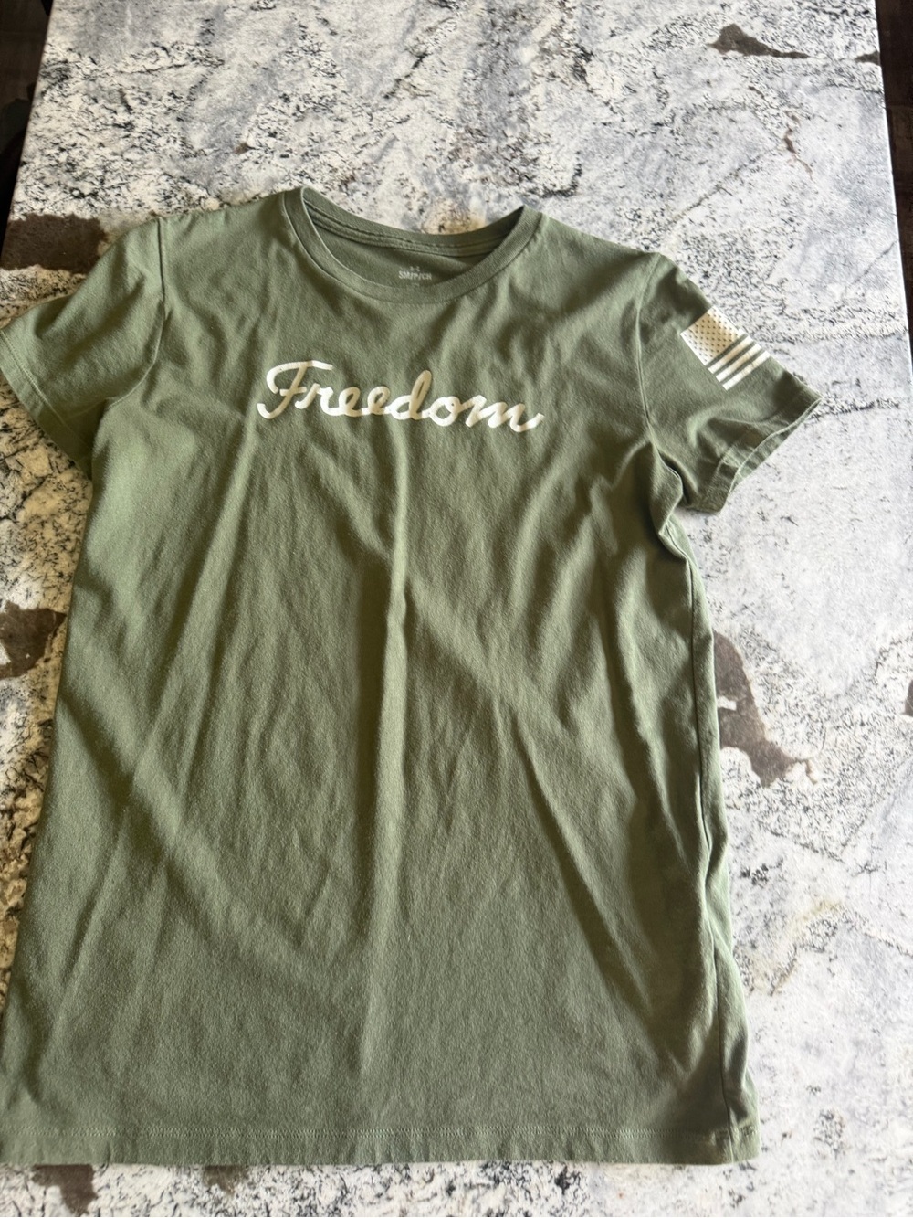 Under Armour Olive Crew Neck Athletic Tee